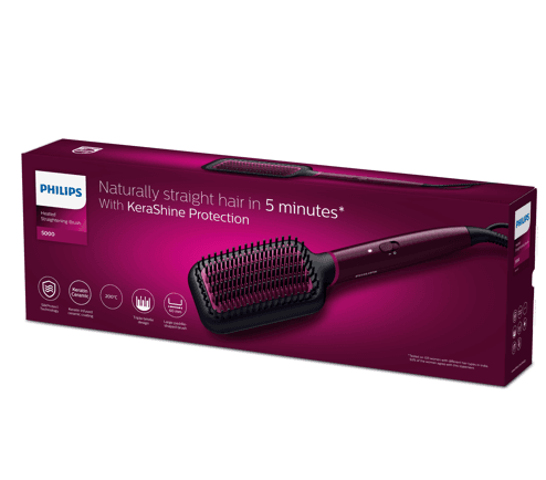 Philips Heated Straightening Brush BHH730/03