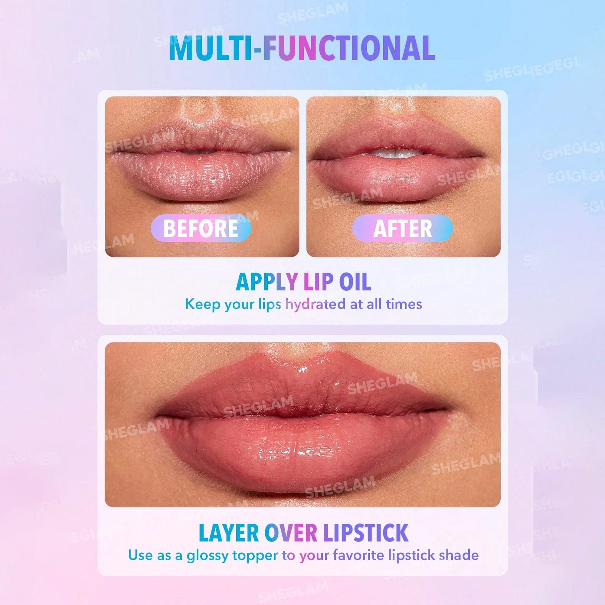 Sheglam Roll Ball Lip Oil Life’s A Party