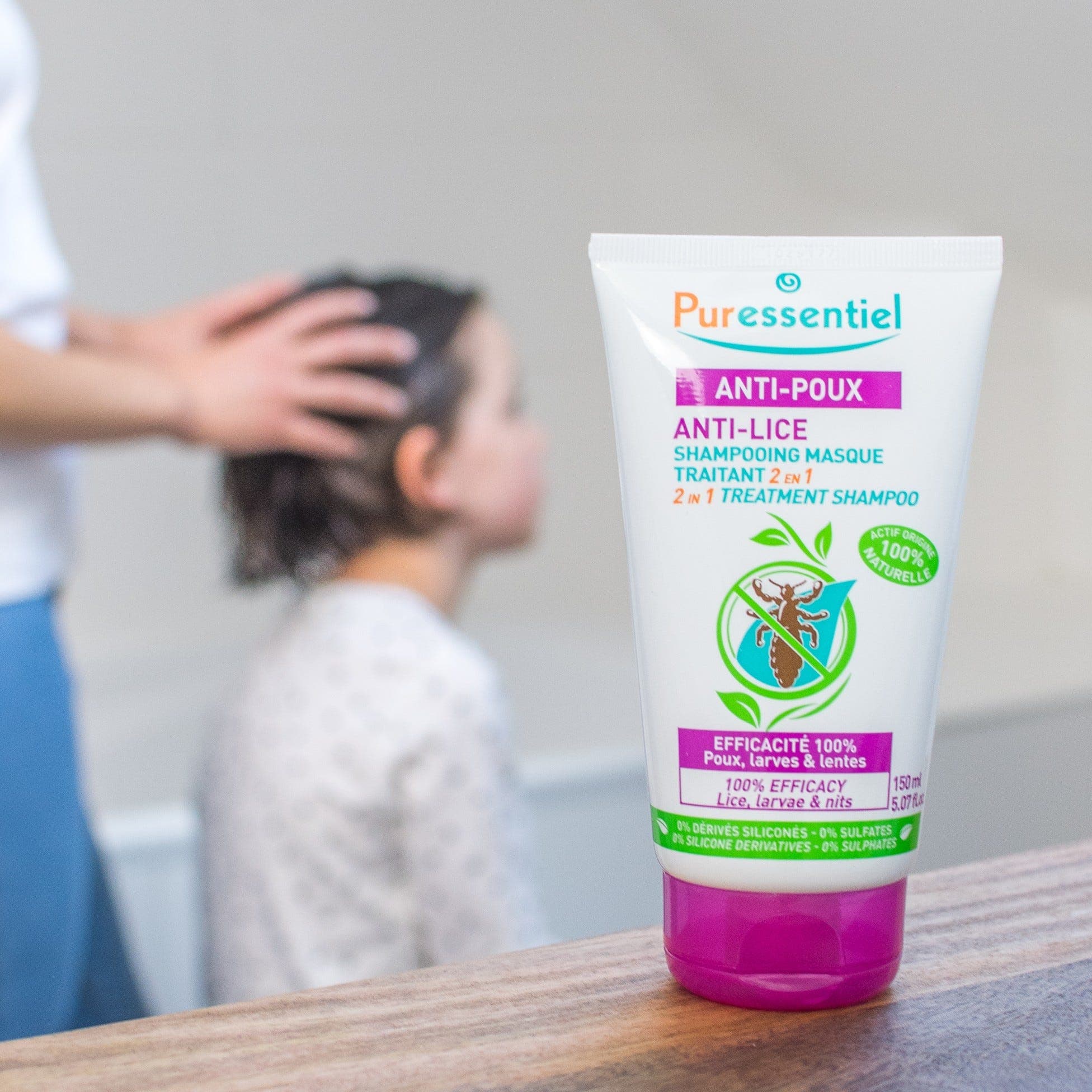 Puressentiel Anti-Lice Treatment Shampoo 150 mL + Comb