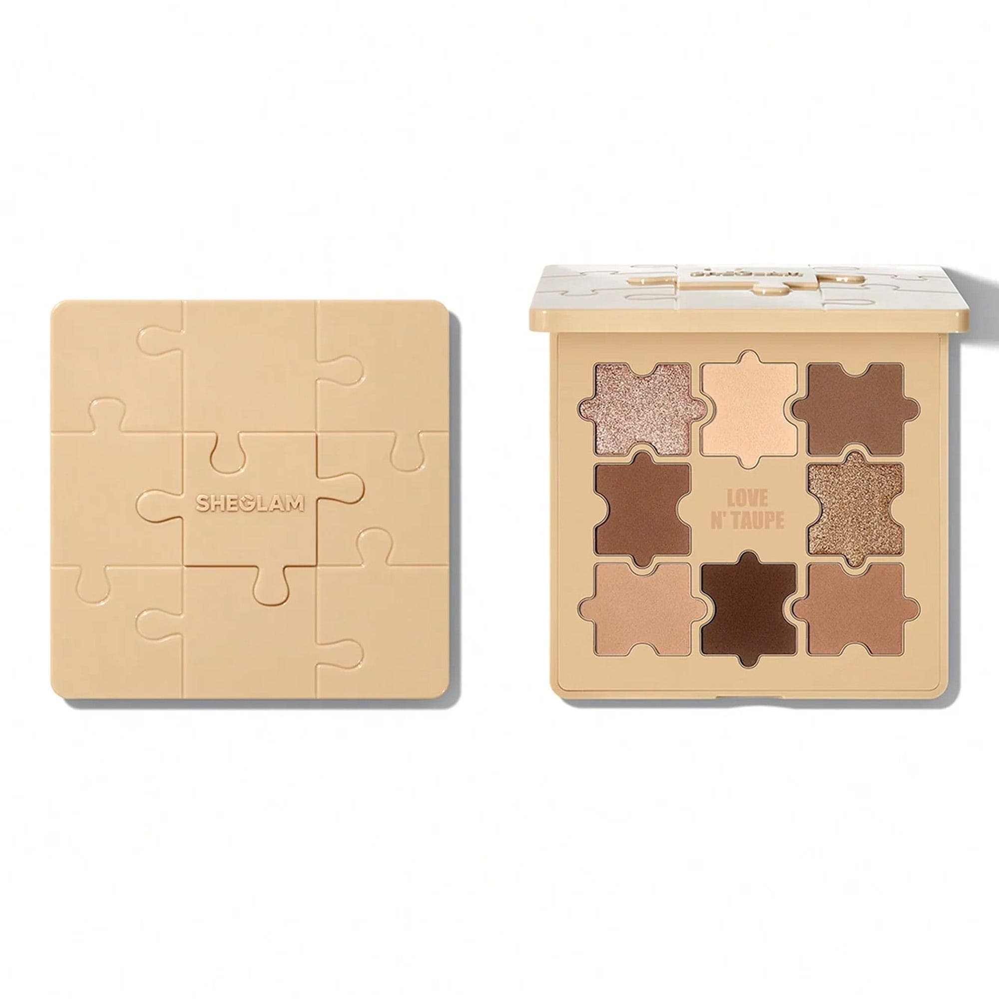 Sheglam Jazy Jigsaw Eyeshadow Palette Love N Taupe