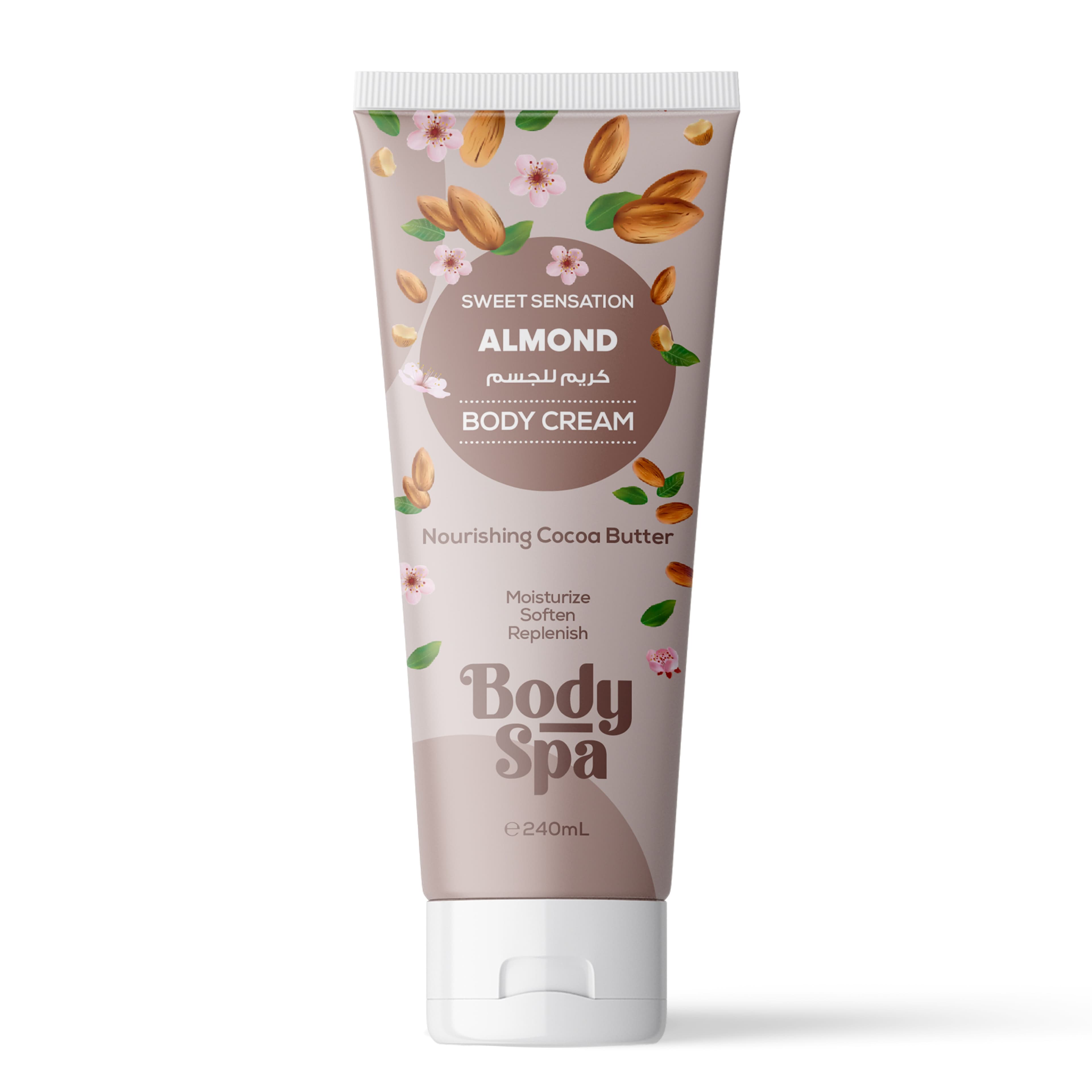 Body Spa Body Cream Hydration Almond - 240 ml