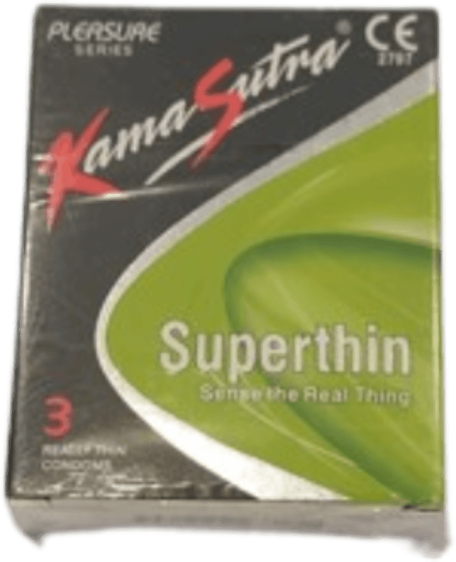 Kamasutra Super Thin Condoms 3'S