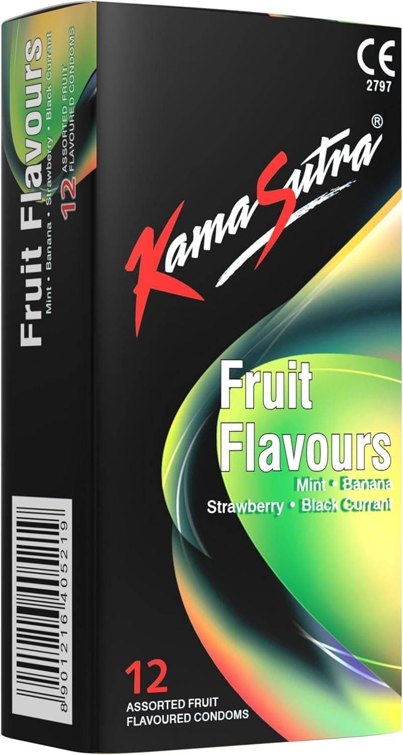 Kamasutra Fruit Flavor Condoms 12'S