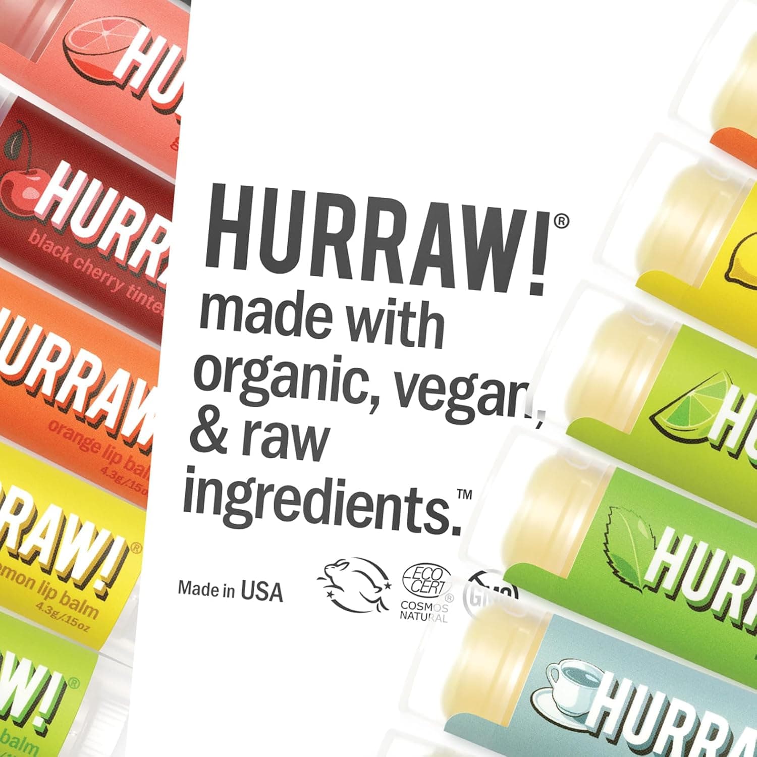 Hurraw Sun Lip Balm Spf 15 Lip Balm 4.8gm