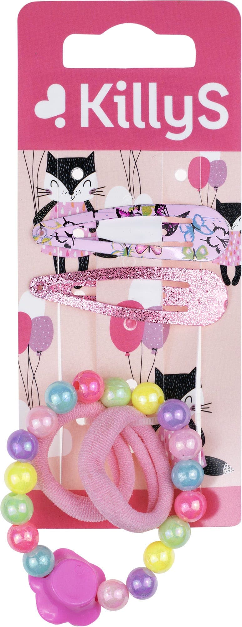 Killys Kids Butterfly Set 2 Click Clack 2 Elastics Blancelet