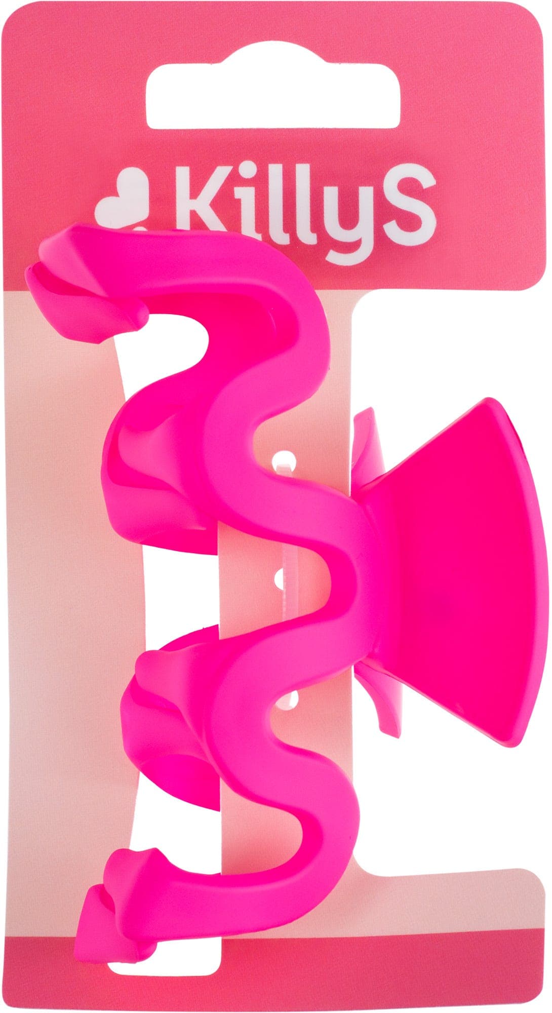 Killys Neon Hair Claw Zig-Zag Magenta