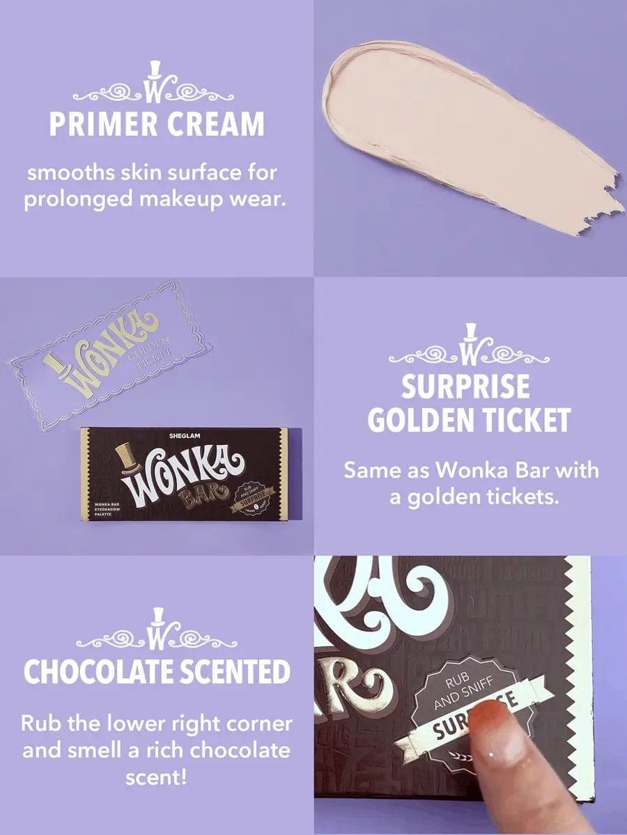 Sheglam Wonka Bar Eyeshadow Palette