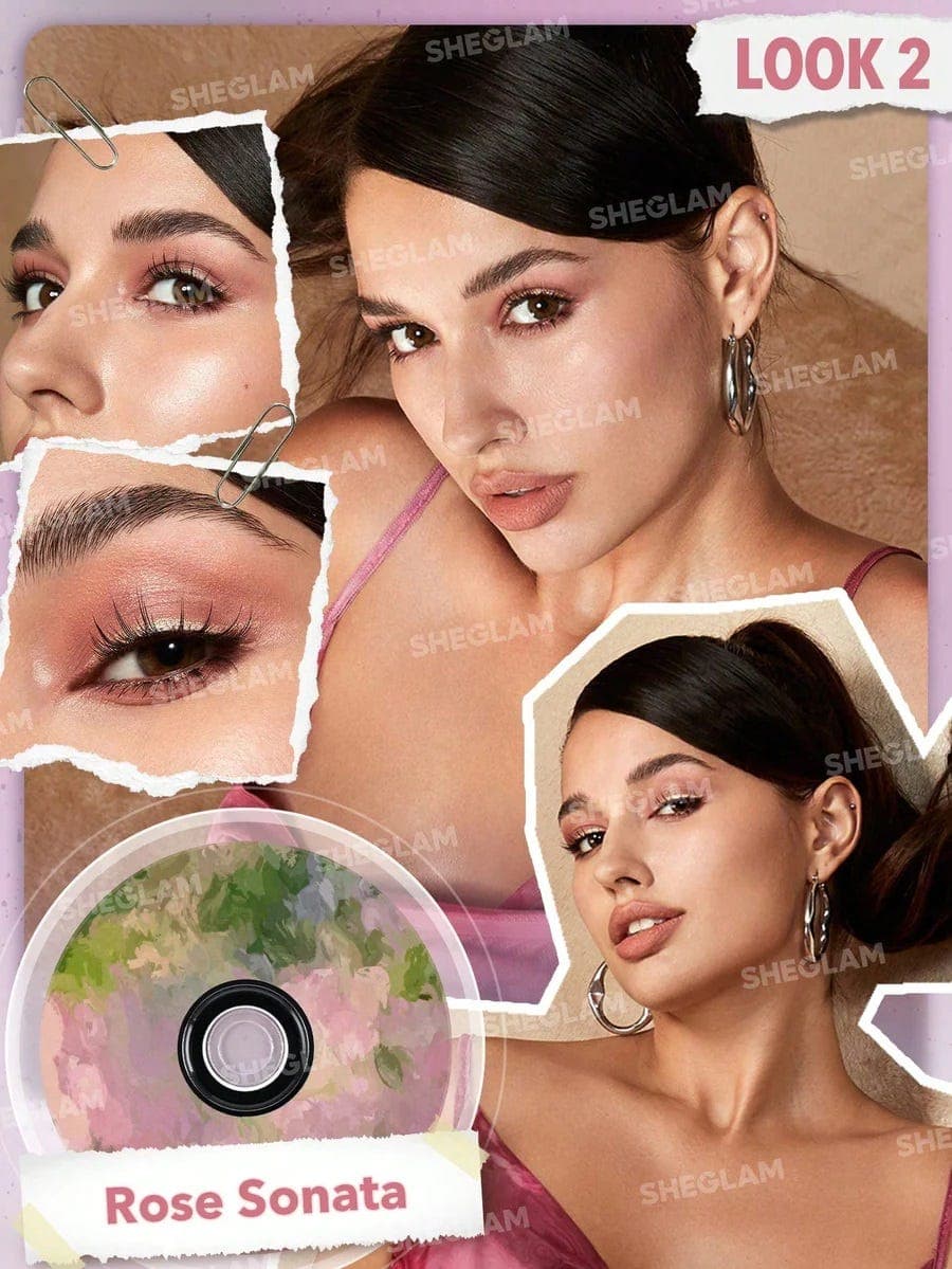 Sheglam Vinyl Pop Color Palette - Rose Sonata