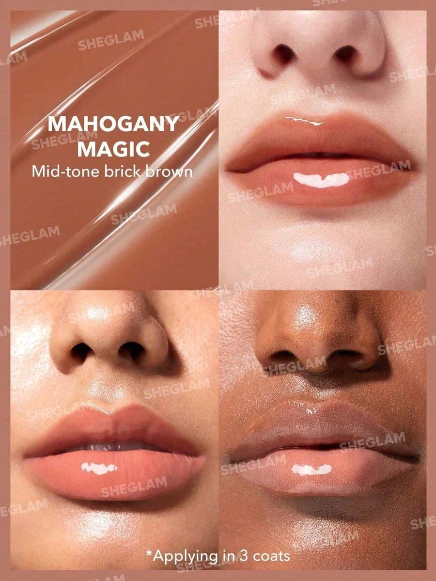 Sheglam Pout-Perfect Shine Lip Plumper - Mahogany Magic