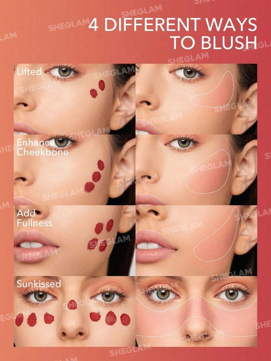 Sheglam Color Bloom Liquid Blush - Swipe Right