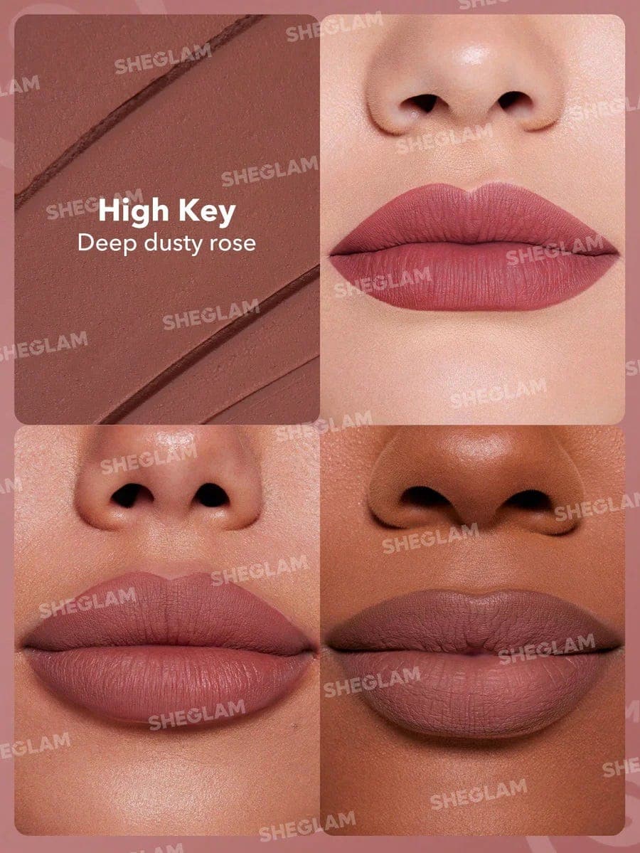 Sheglam Dynamatte Boom Ll Matte Lipstick - High Key