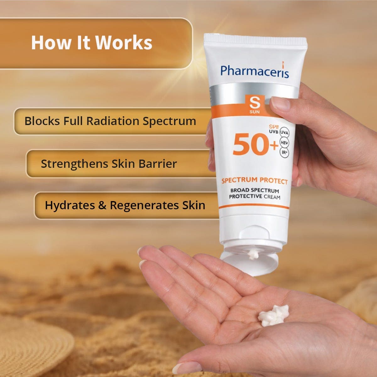 فارماسيرز واقي شمس كريم للكبار والأطفال - SPF50 - 50 مل - عبوة 1+1