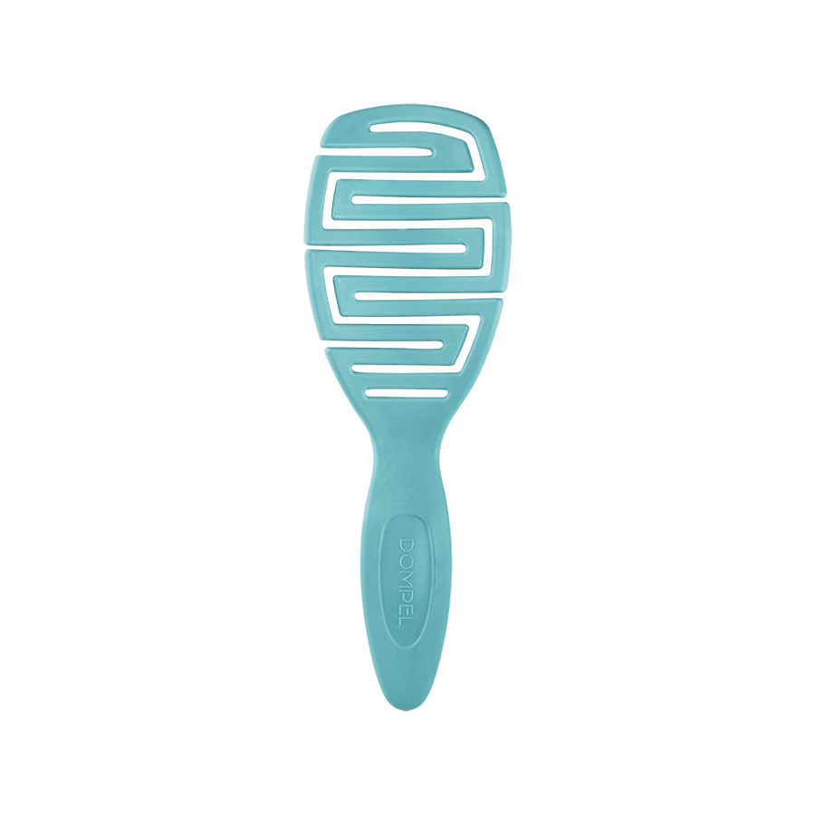 Dompel Silicone Brush All Hair Types - Green