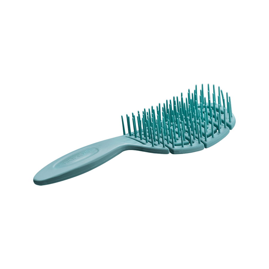 Dompel Silicone Brush All Hair Types - Green