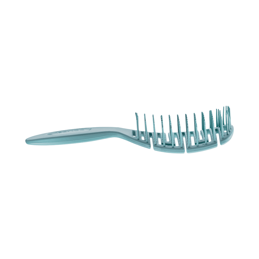Dompel Silicone Brush All Hair Types - Green