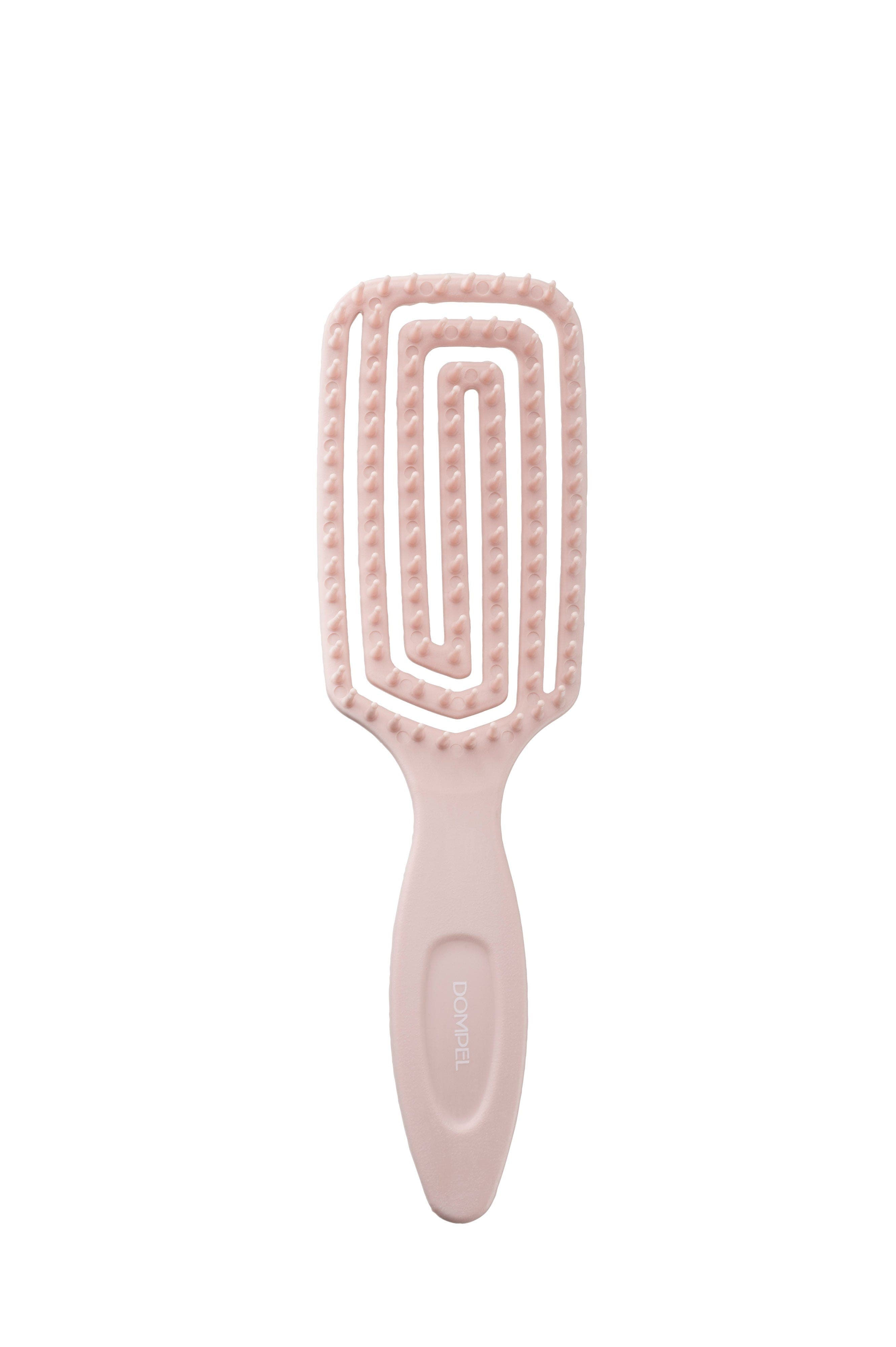 Dompel Silicone Brush Long Hair & Extension - Pink