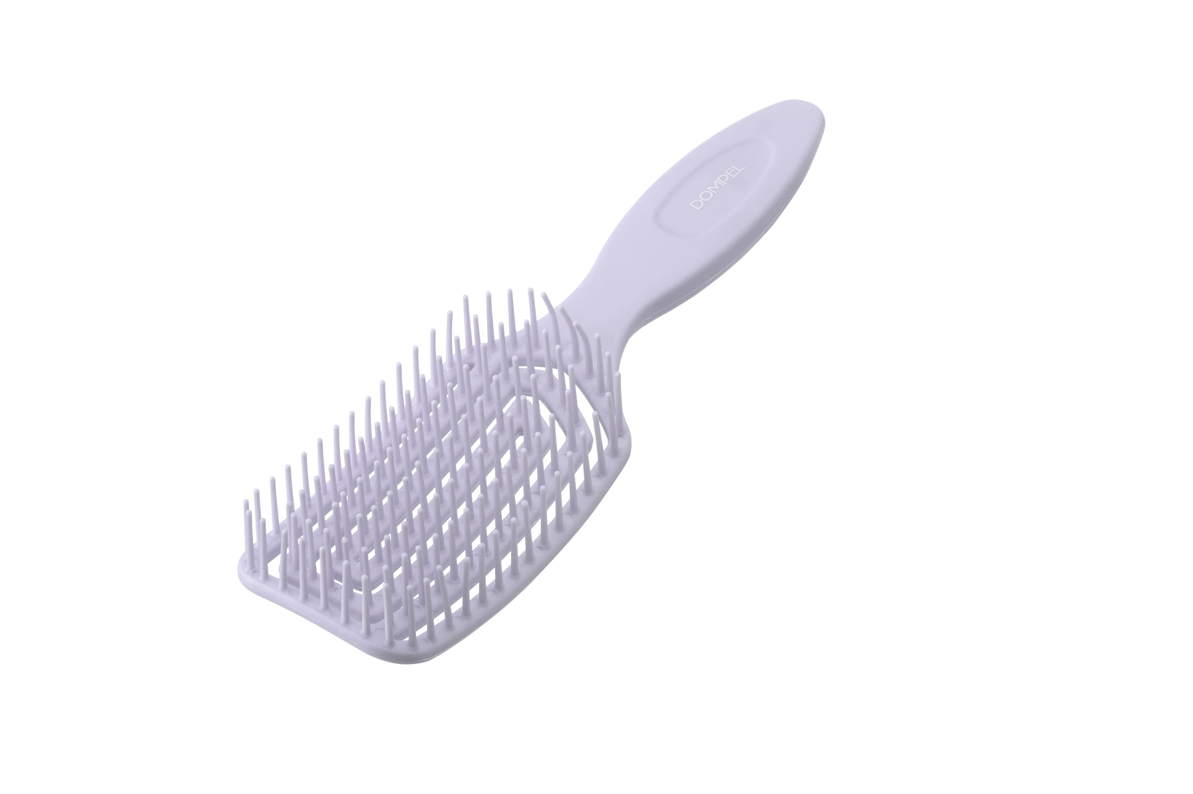 Dompel Silicon Brush Long Hair & Extension - Purple