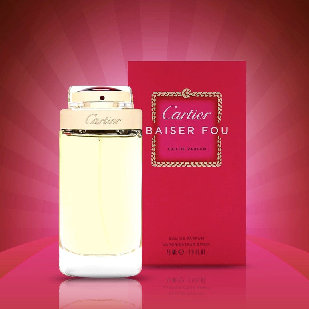 Cartier Baiser Fou Eau de Parfum for Women - 75 ml