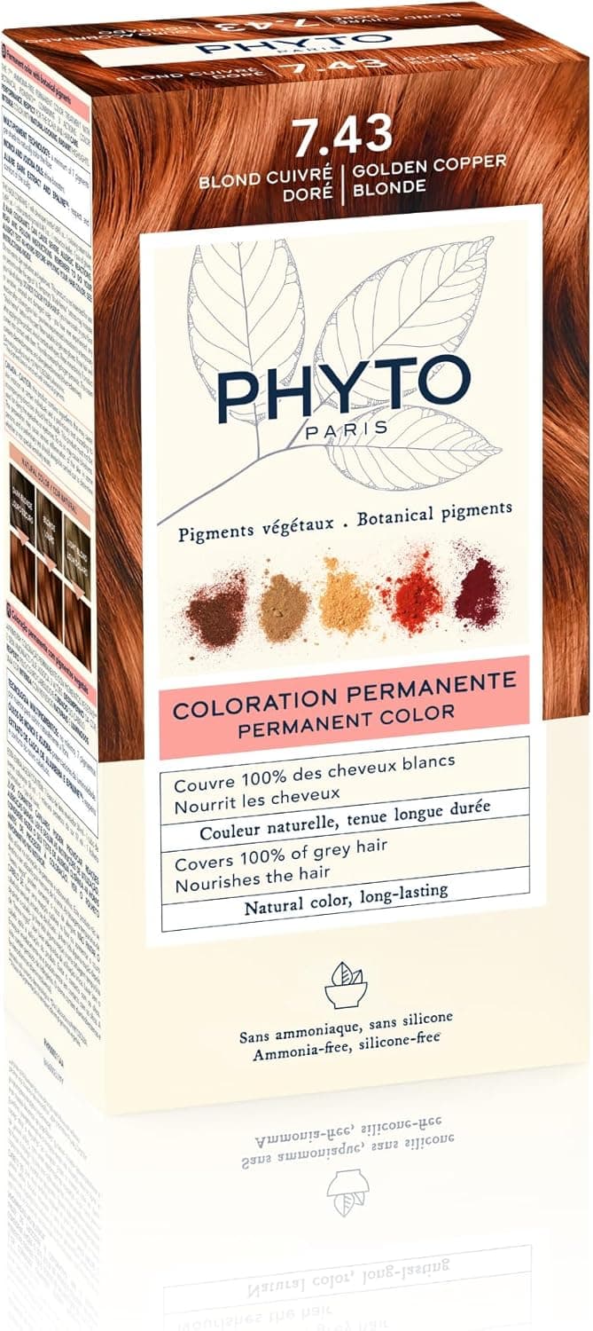 Phyto Color #7.43 Golden Copper Blonde