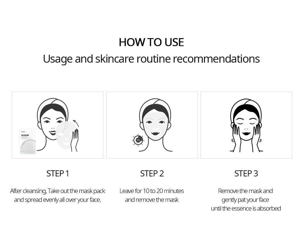 Nacific Niacinamide Brightening Mask Pack 30g