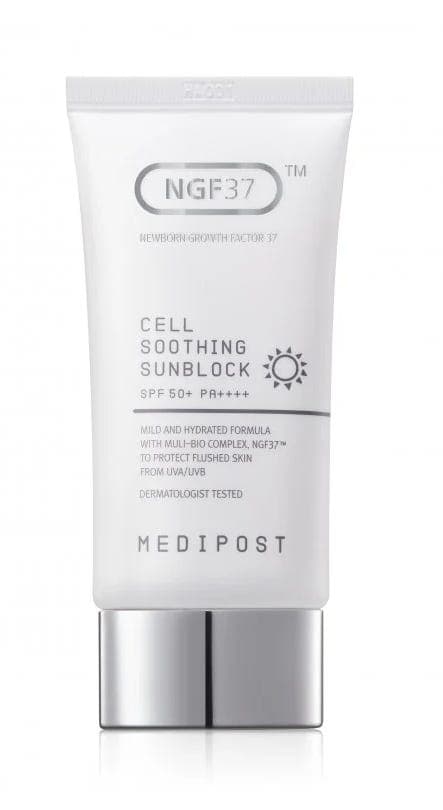 ميديبوست NGF37 سيل سيل سونبلوك مهدئ للشمس بعامل حماية من الشمس SPF50+ PA 50 مل