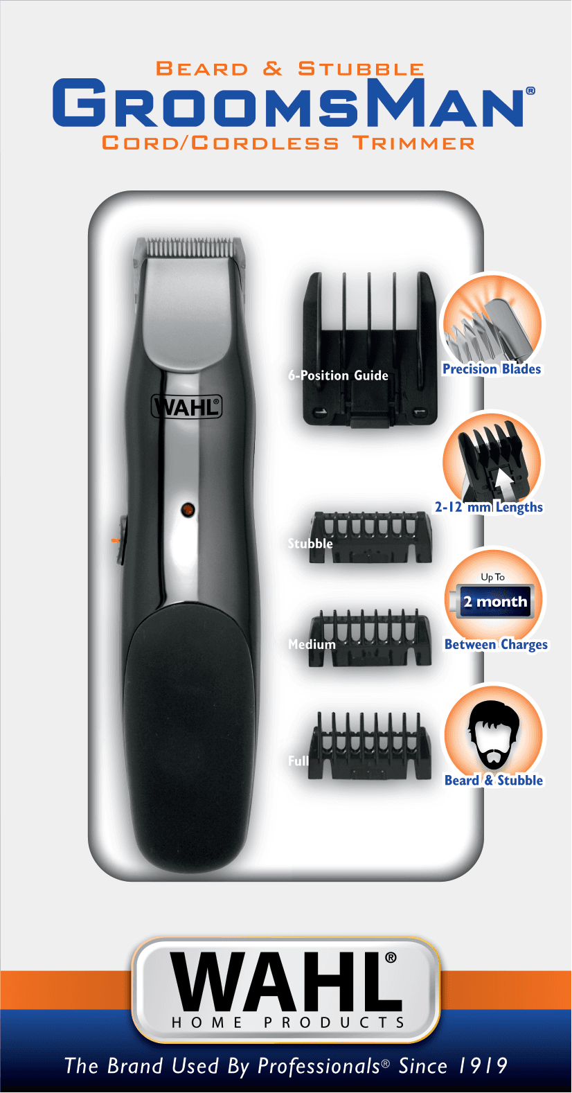 Wahl Groomsman Rechargeable Cord/Cordless 9918-1427