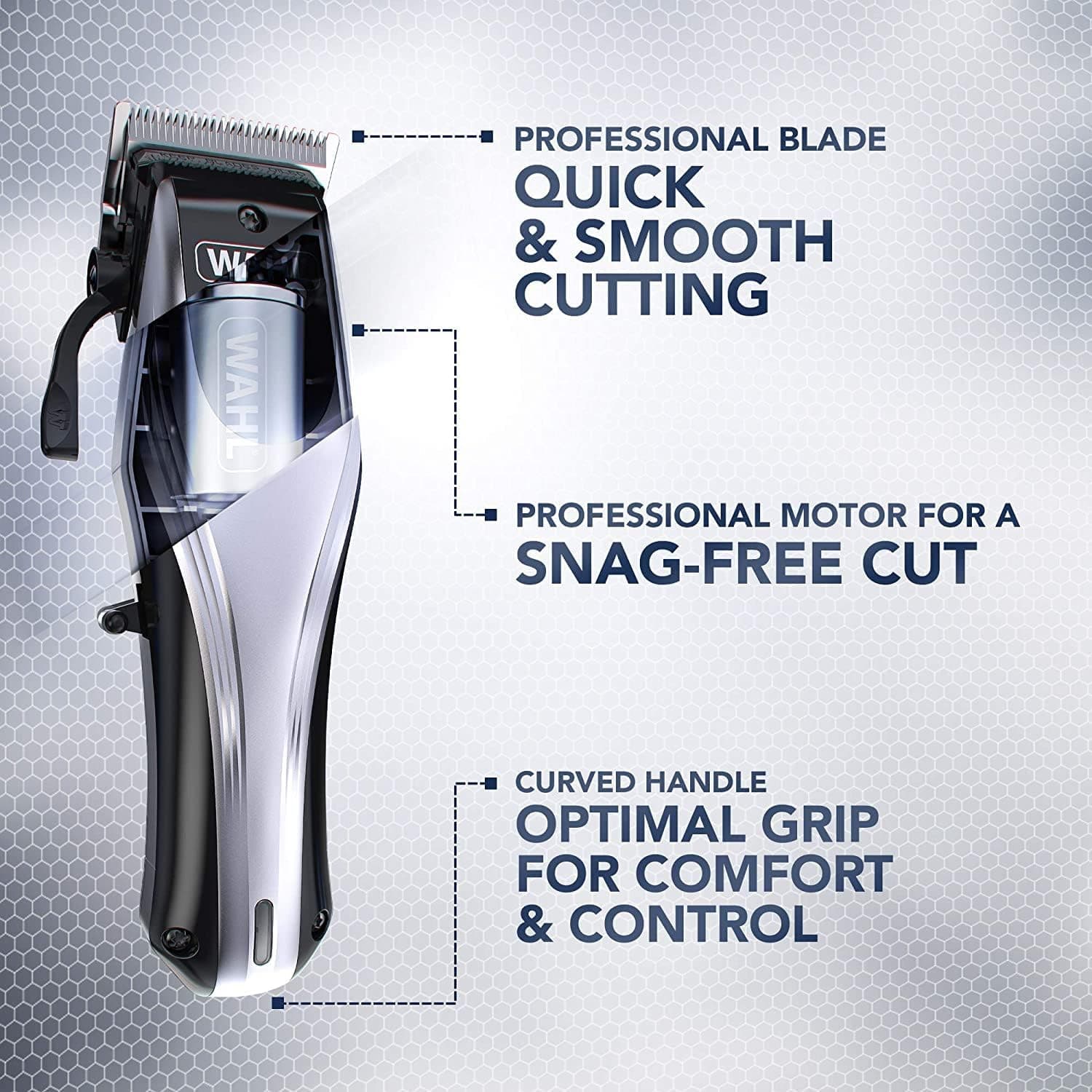 Wahl Multi-Cut Pro Lithium Clipper with 12 Attach Combs (9657-027)