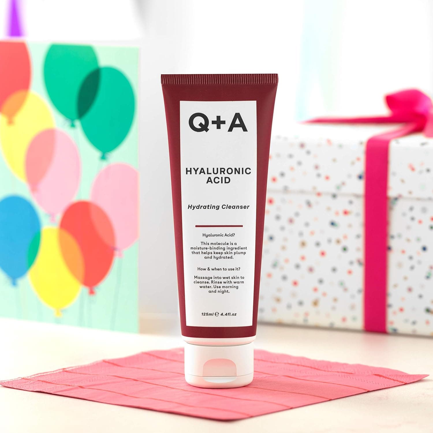 Q+A Hyaluronic Acid Cleansing Gel 125ml