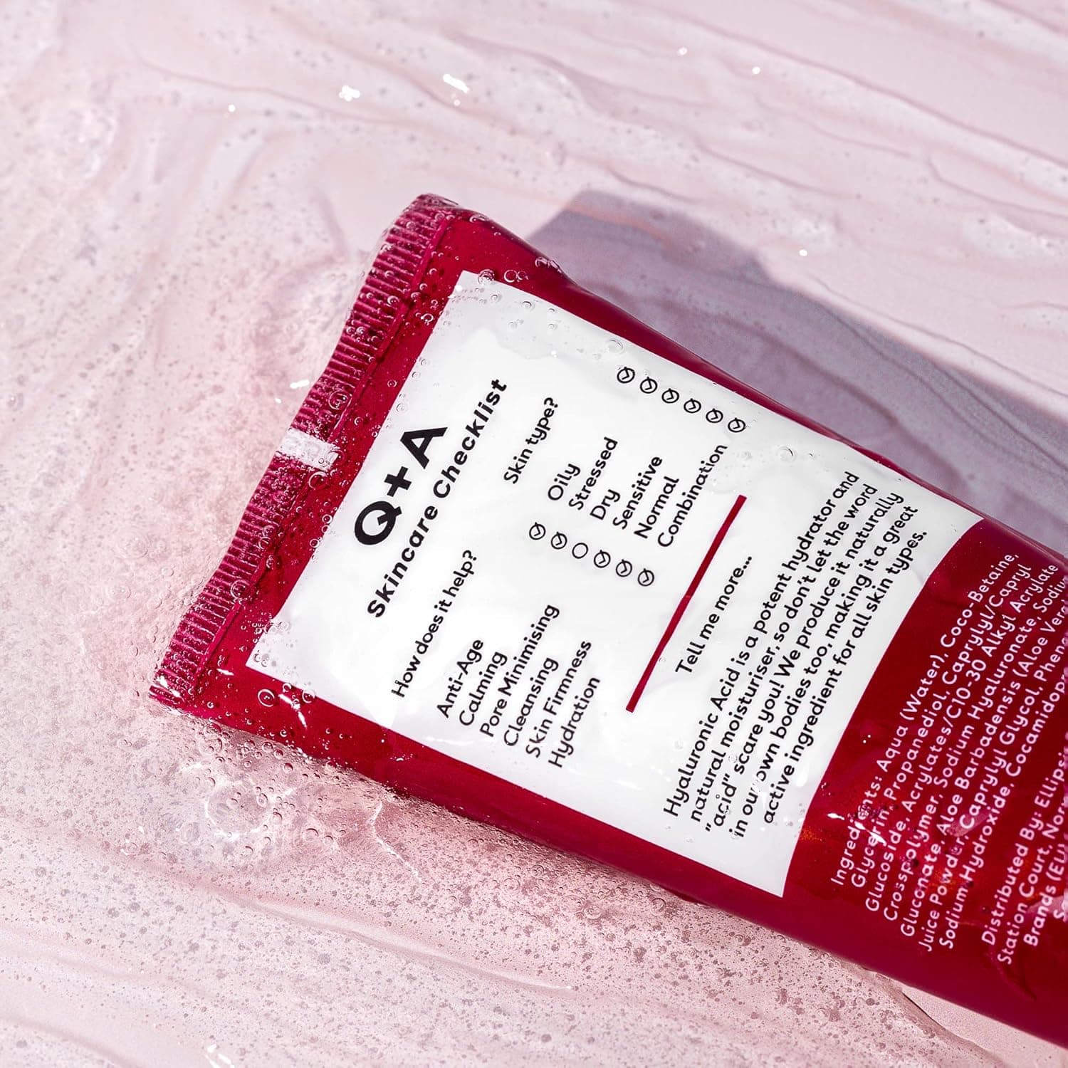 Q+A Hyaluronic Acid Cleansing Gel 125ml