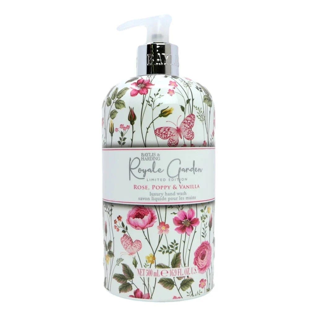 Baylis & Harding Royale Garden Rose, Poppy & Vanilla 500ml Handwash