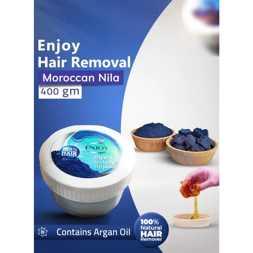 Enjoy Hair Remover With Moroccan Nail 400 Gm