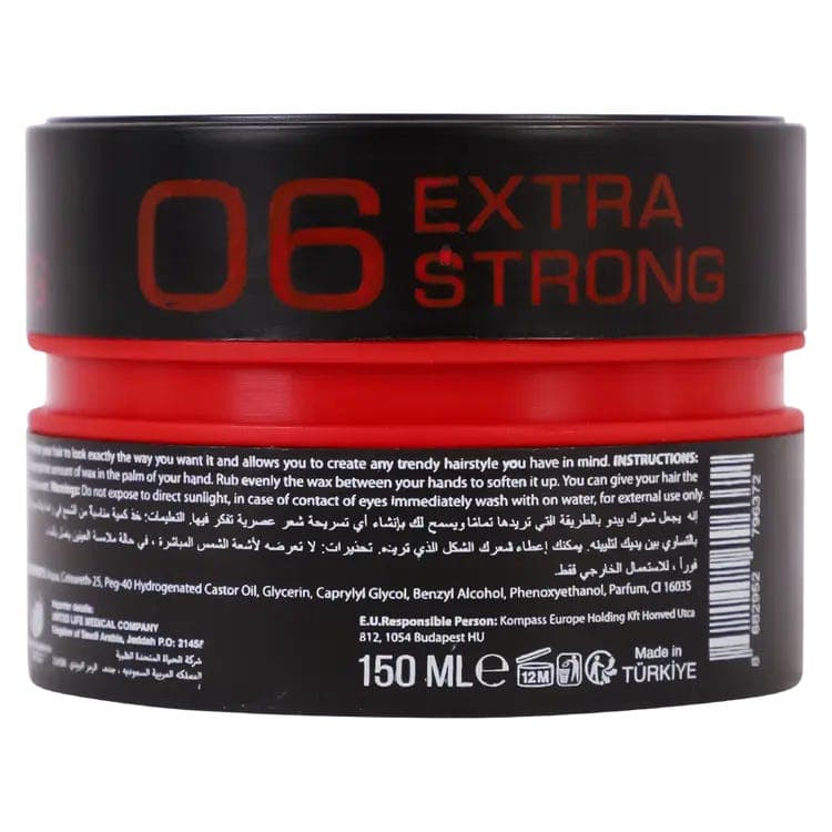 Enjoy Hair Wax 06 Red 150 Ml Extra Strong