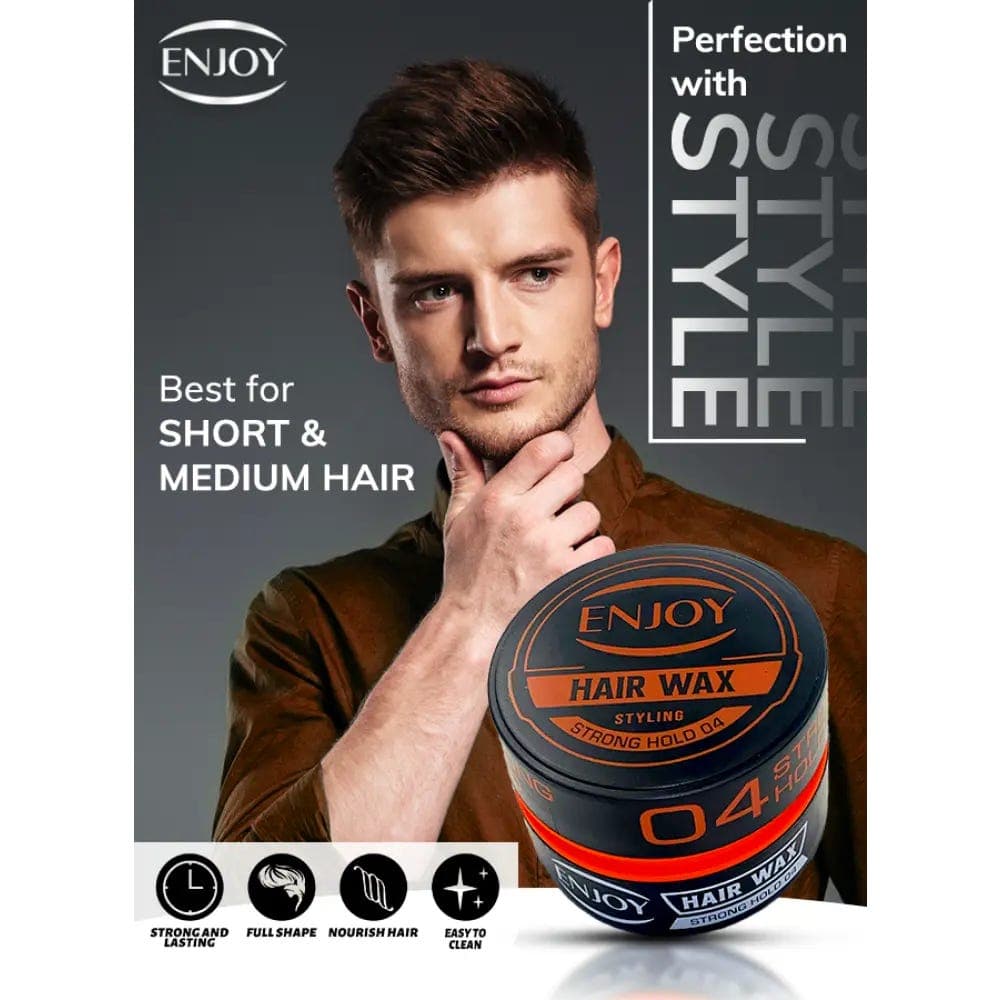 Enjoy Hair Wax 04 Orange 150 Ml