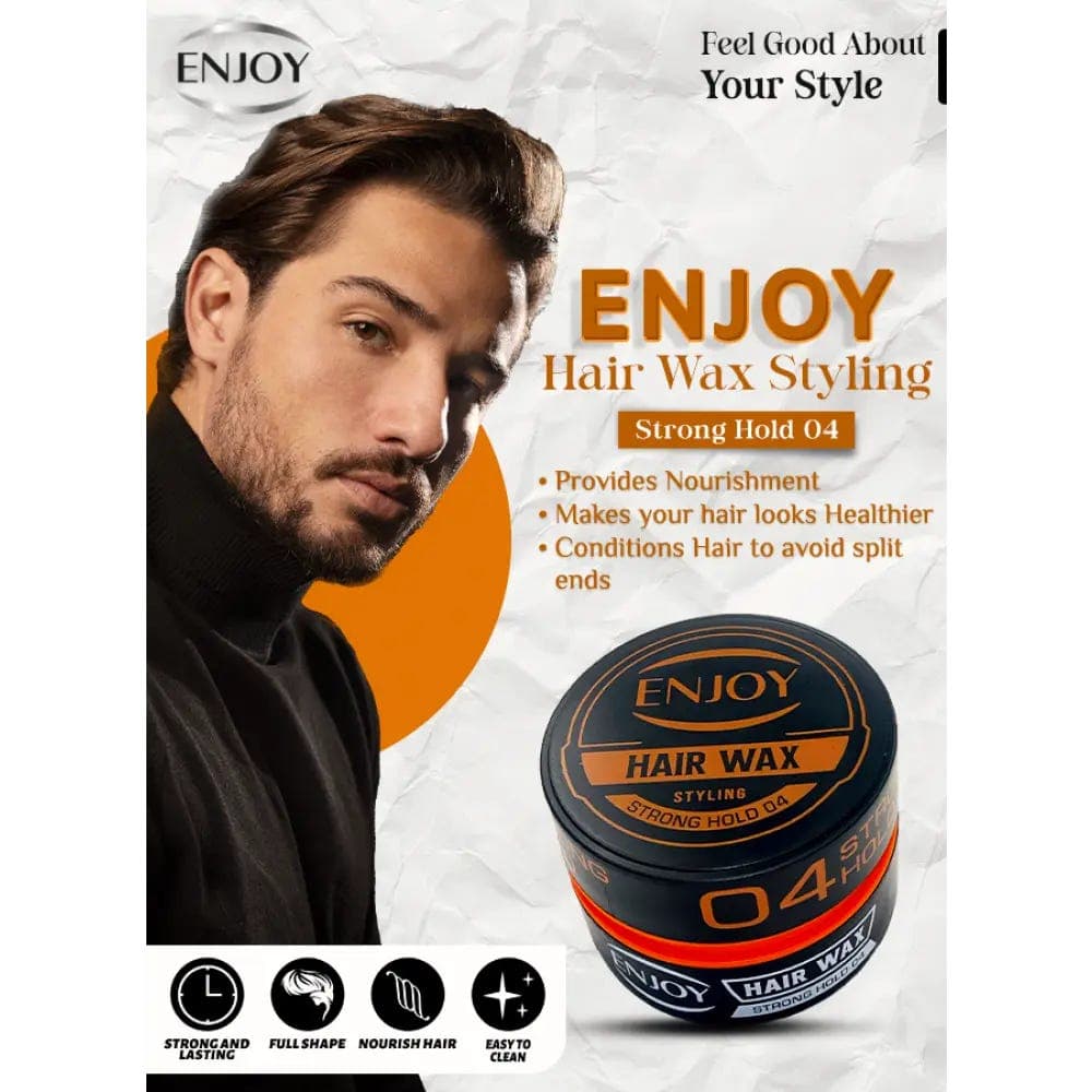 Enjoy Hair Wax 04 Orange 150 Ml