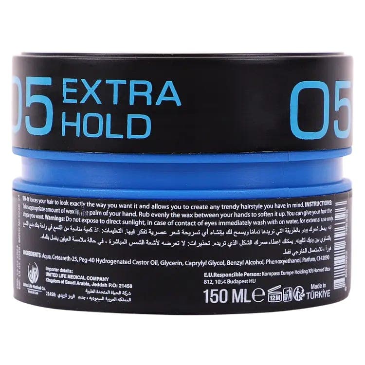 Enjoy Hair Wax 05 Blue 150 Ml Strong Hol