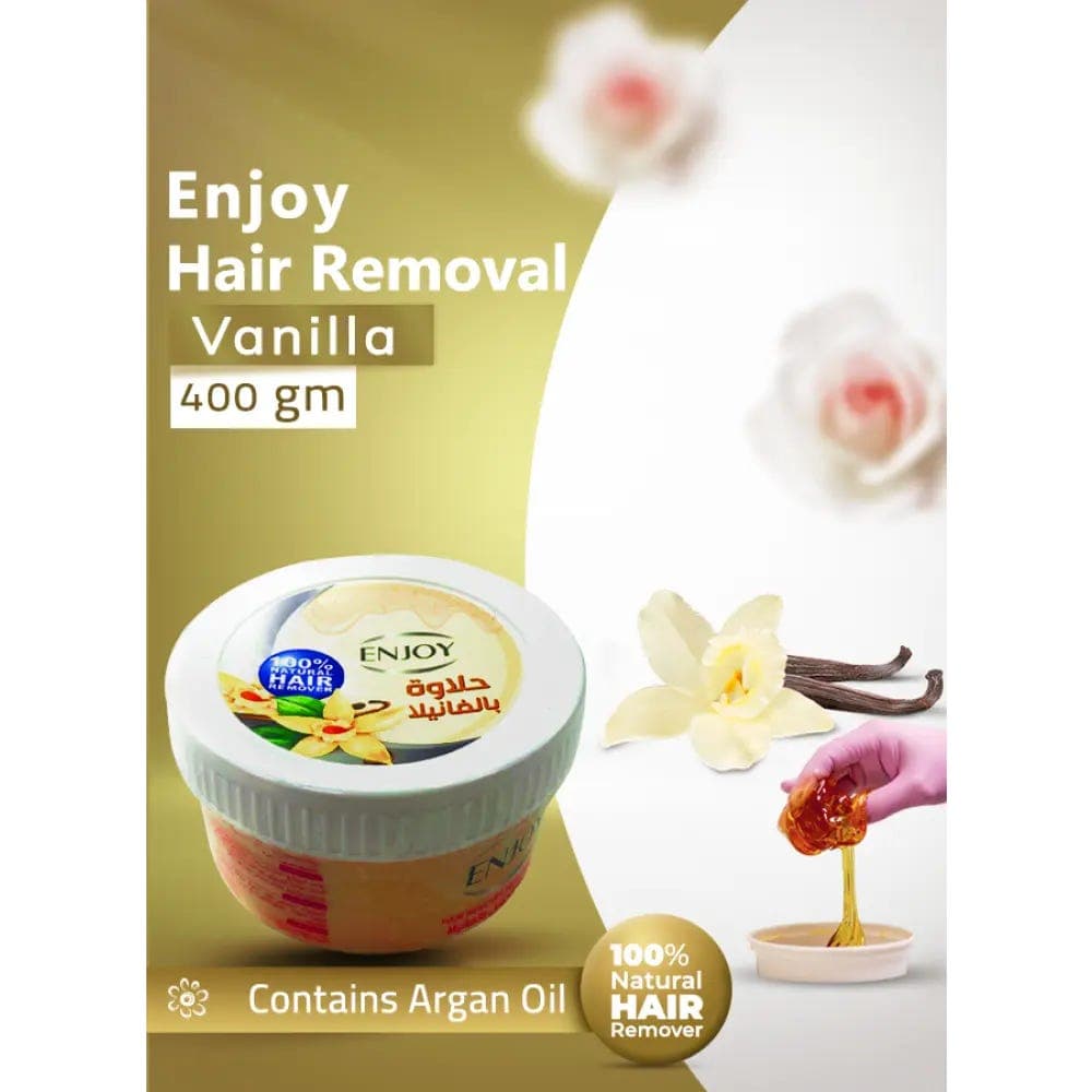 Enjoy Hair Remover With Vanilla 400 Gm