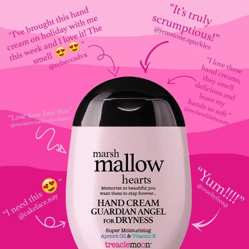Treacle Moon Mallow Hearts Hand Cream 75Ml