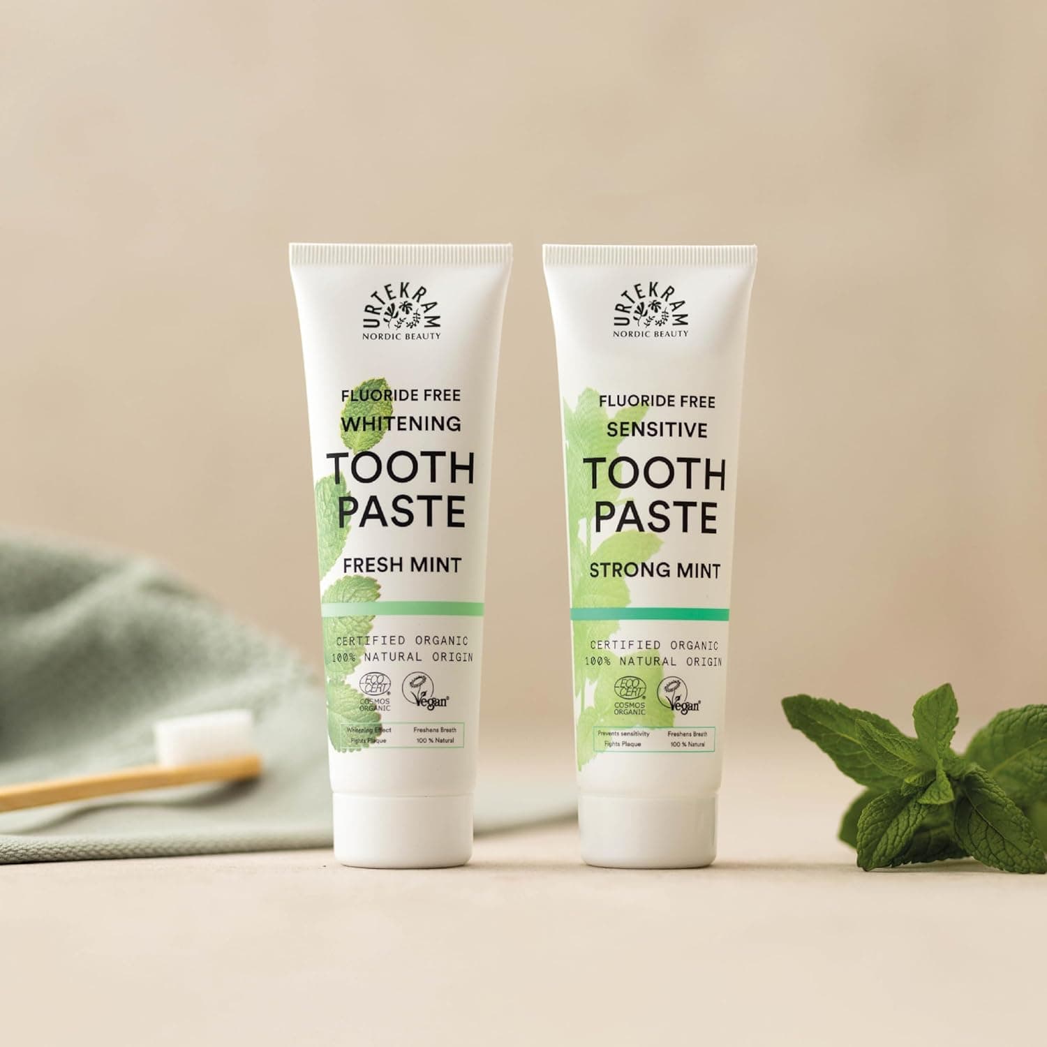 Urtekram Organic Toothpaste Fresh Mint 75ml