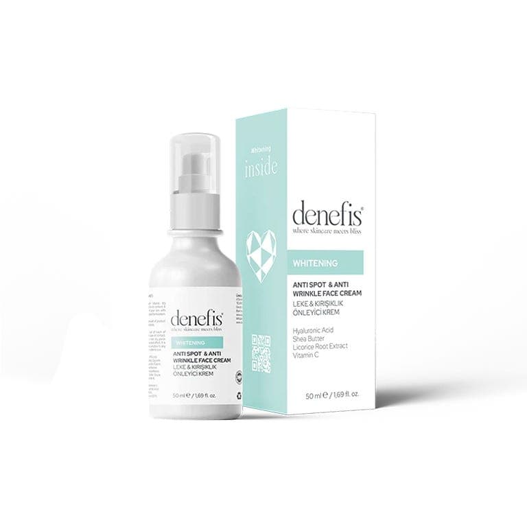 Denefis Whitening Anti Spot & Anti Wrinkle Face Cream 50Ml