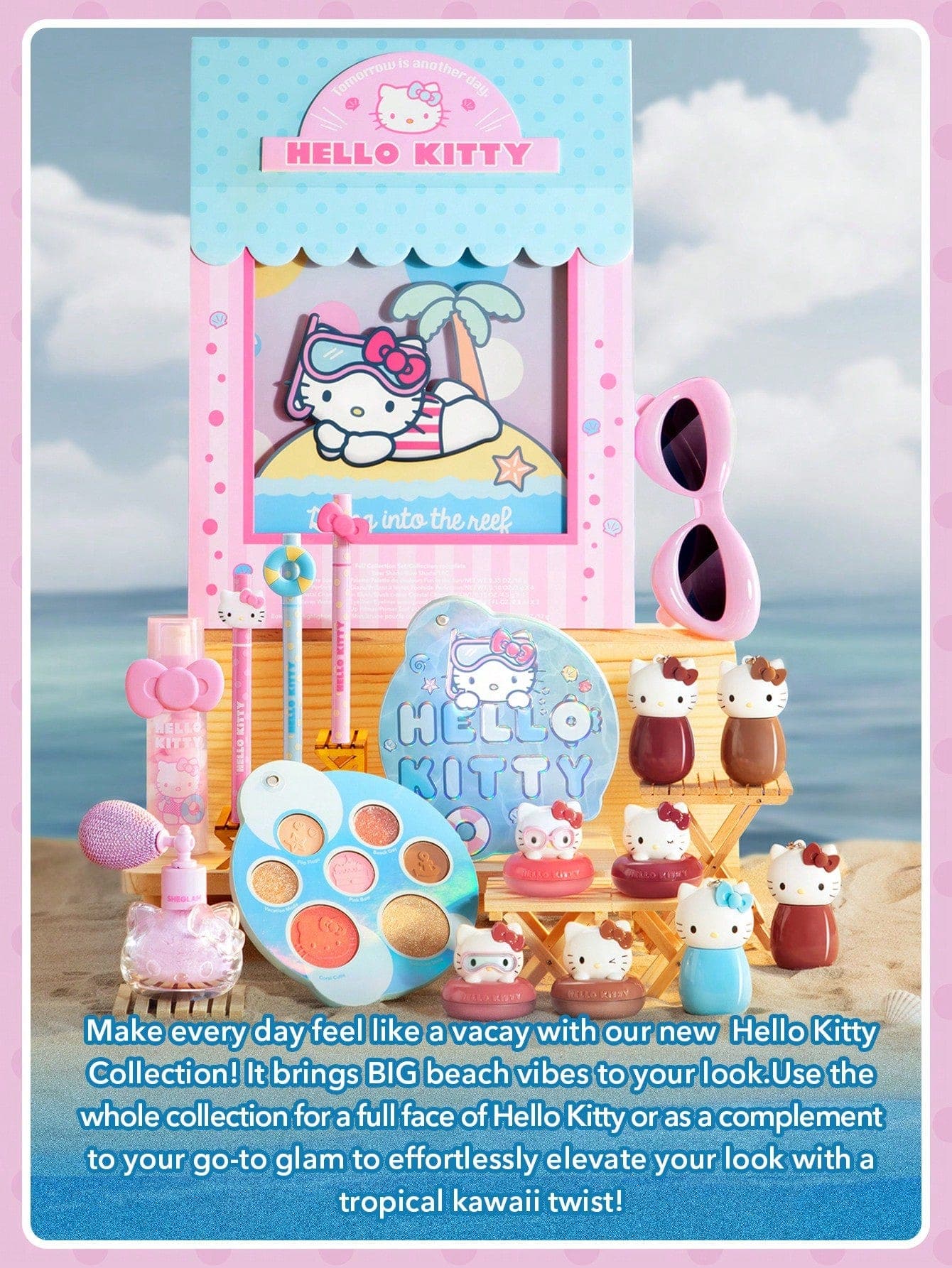 Sheglam Hello Kitty Waves Waterproof Eyeliner-Pink Winks