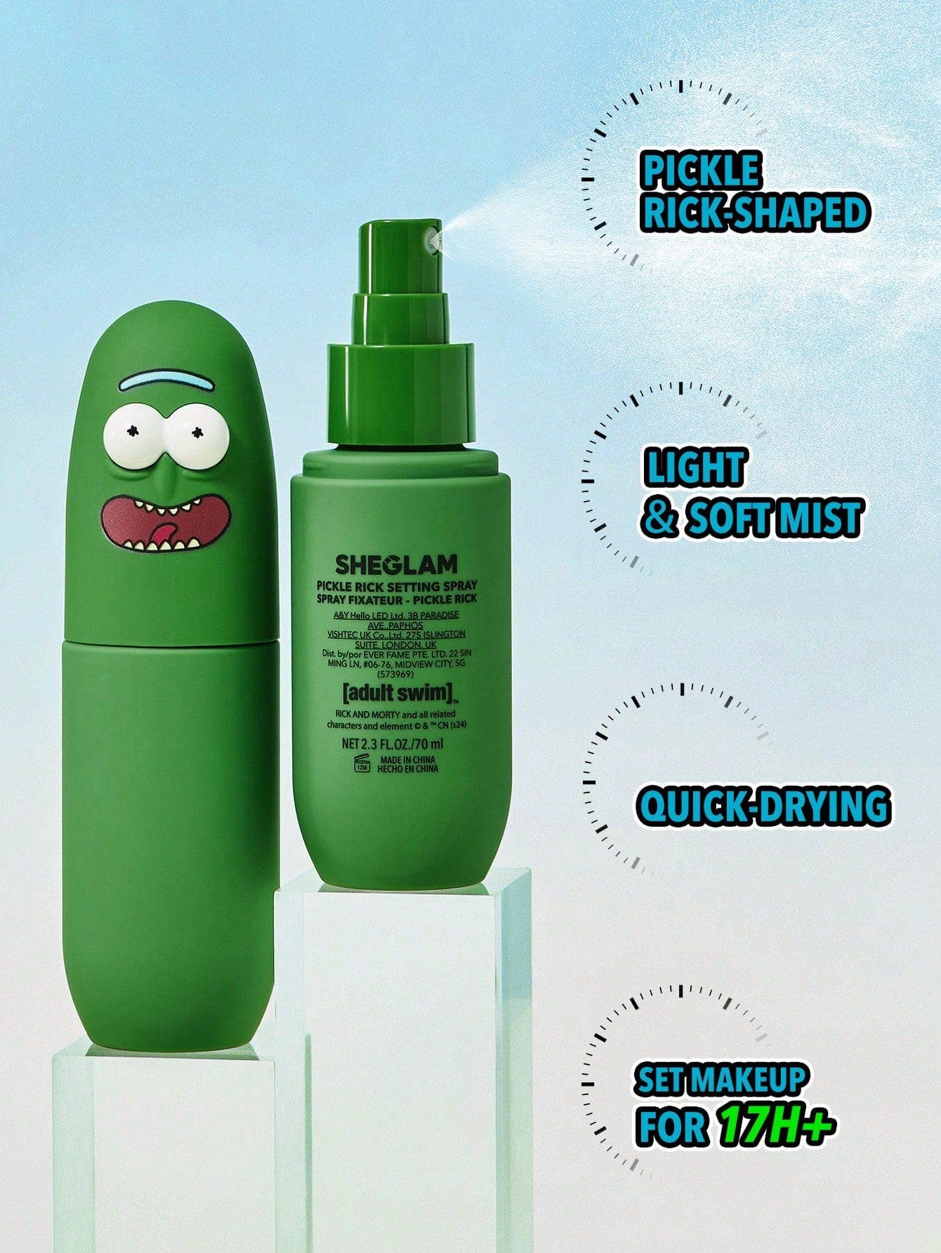 Sheglam Rick And Morty Setting Spray