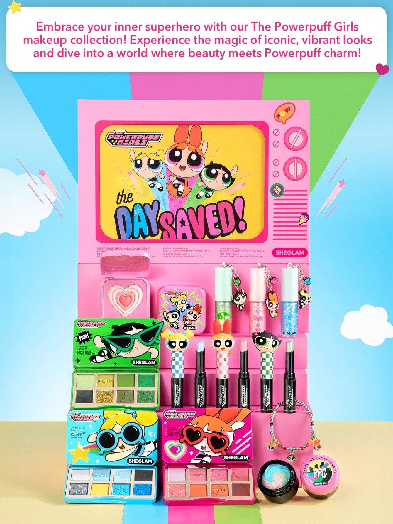 Sheglam The Powerpuff Girls X Palette-Joy & Laughter