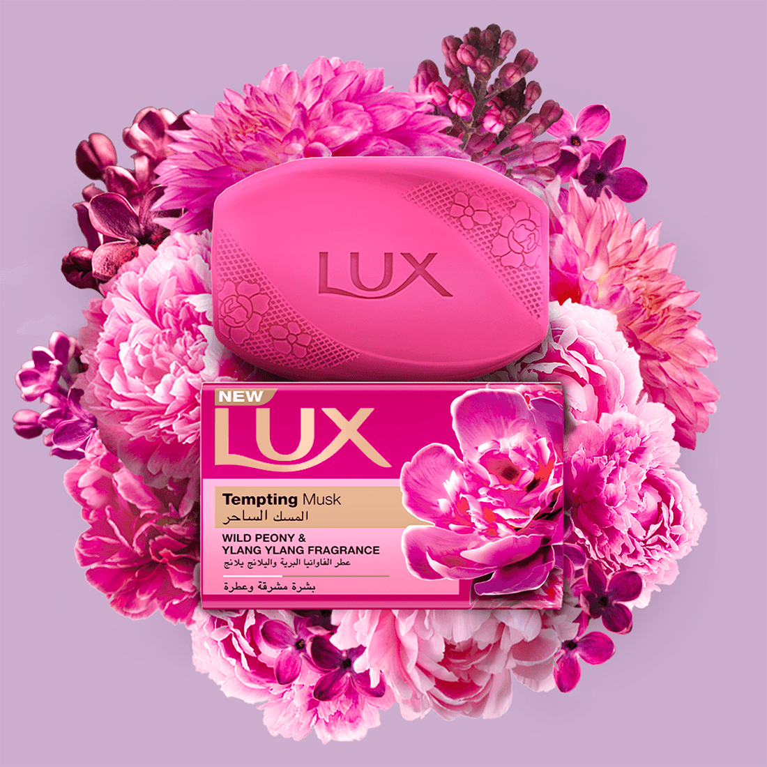 Lux Bar Tempting Musk Flower Alur 170g