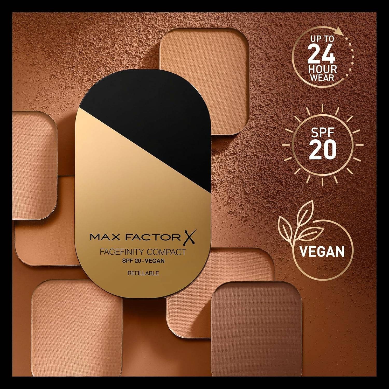Max Factor Facefinity Compact Foundation 006 Golden 10g