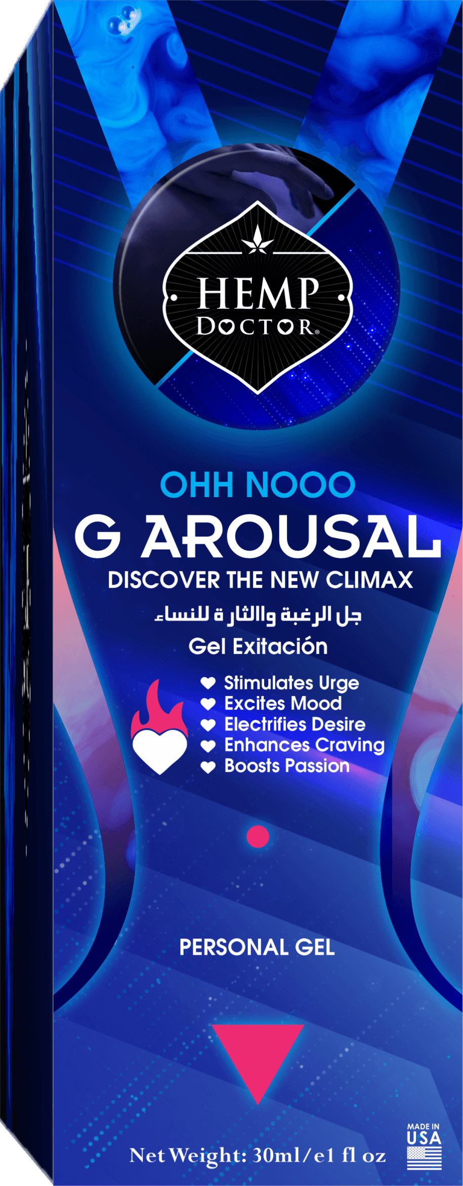 Hemp Doctor G Arousal Gel For Women 30 Ml