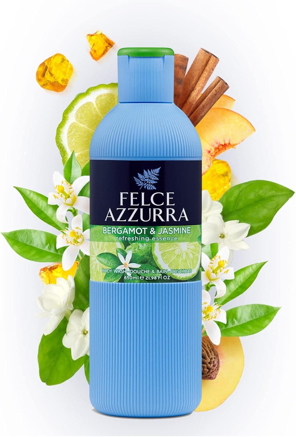Felce Azzurra Bodywash Bergamot & Jasmine 650 ml