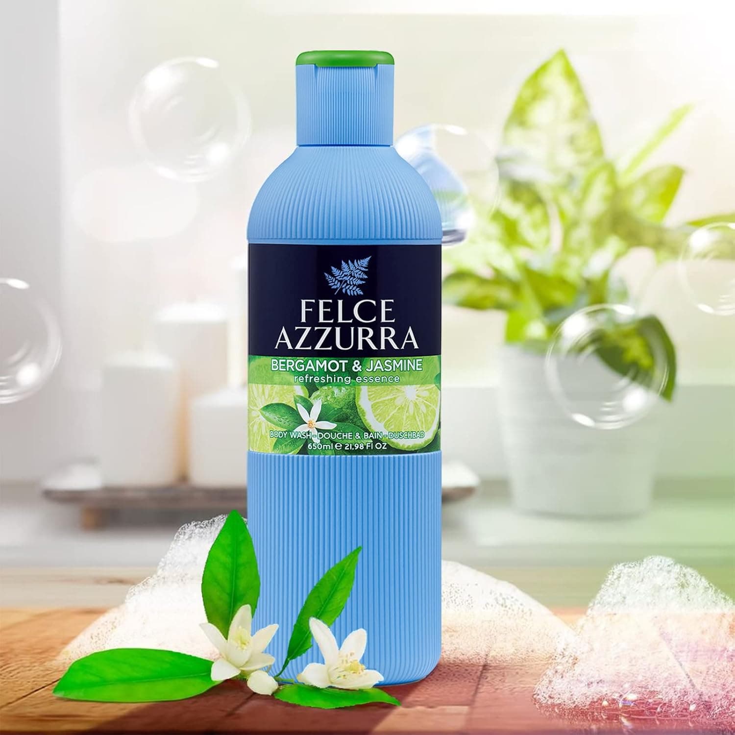 Felce Azzurra Bodywash Bergamot & Jasmine 650 ml