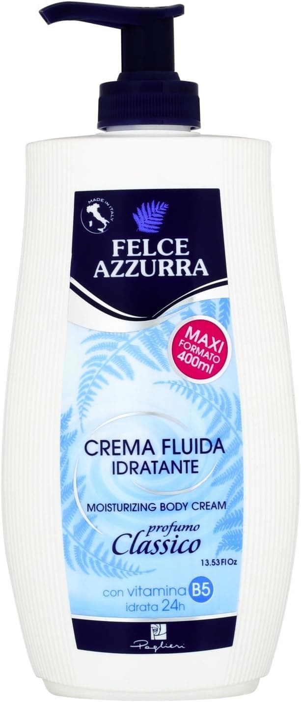 Felce Azzurra Moisturizing Body Cream - Classic 400 Ml
