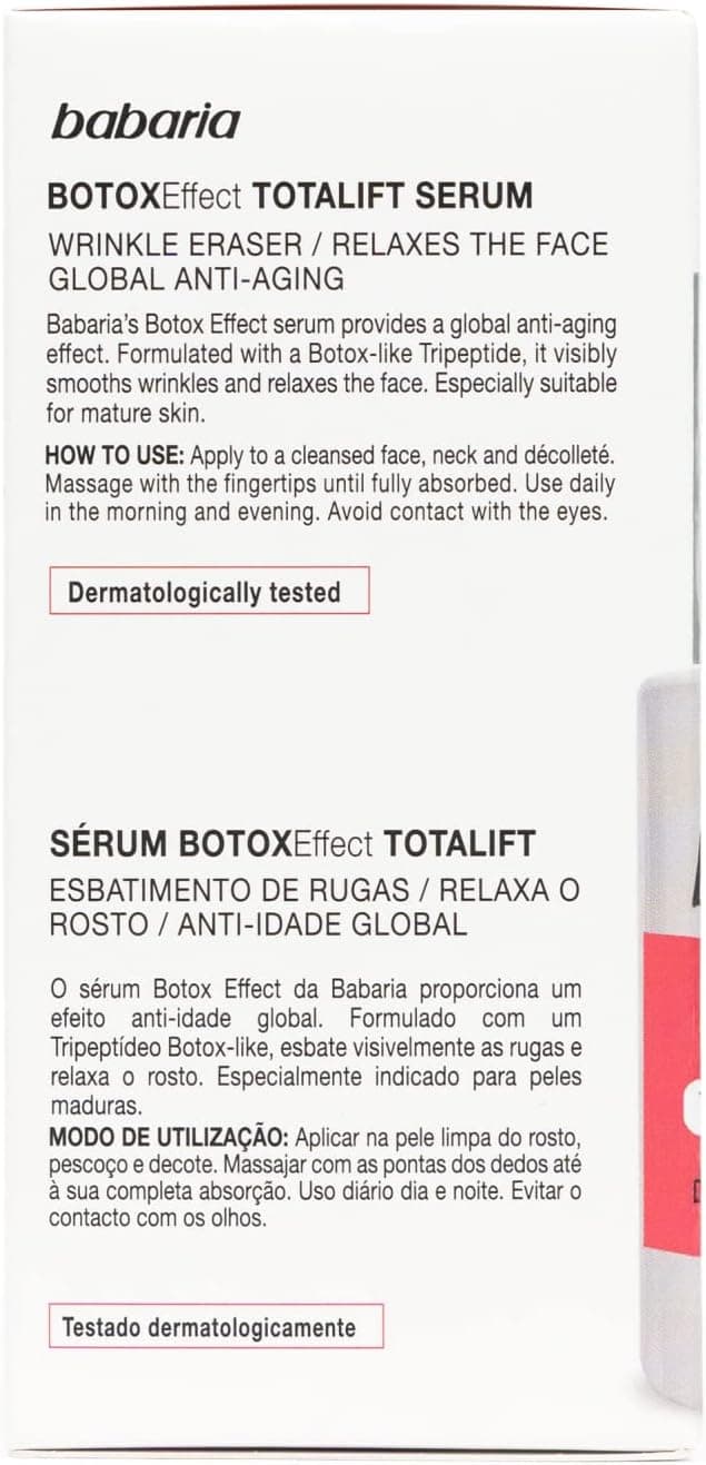 Babaria Botox Effect Serum - 30ml