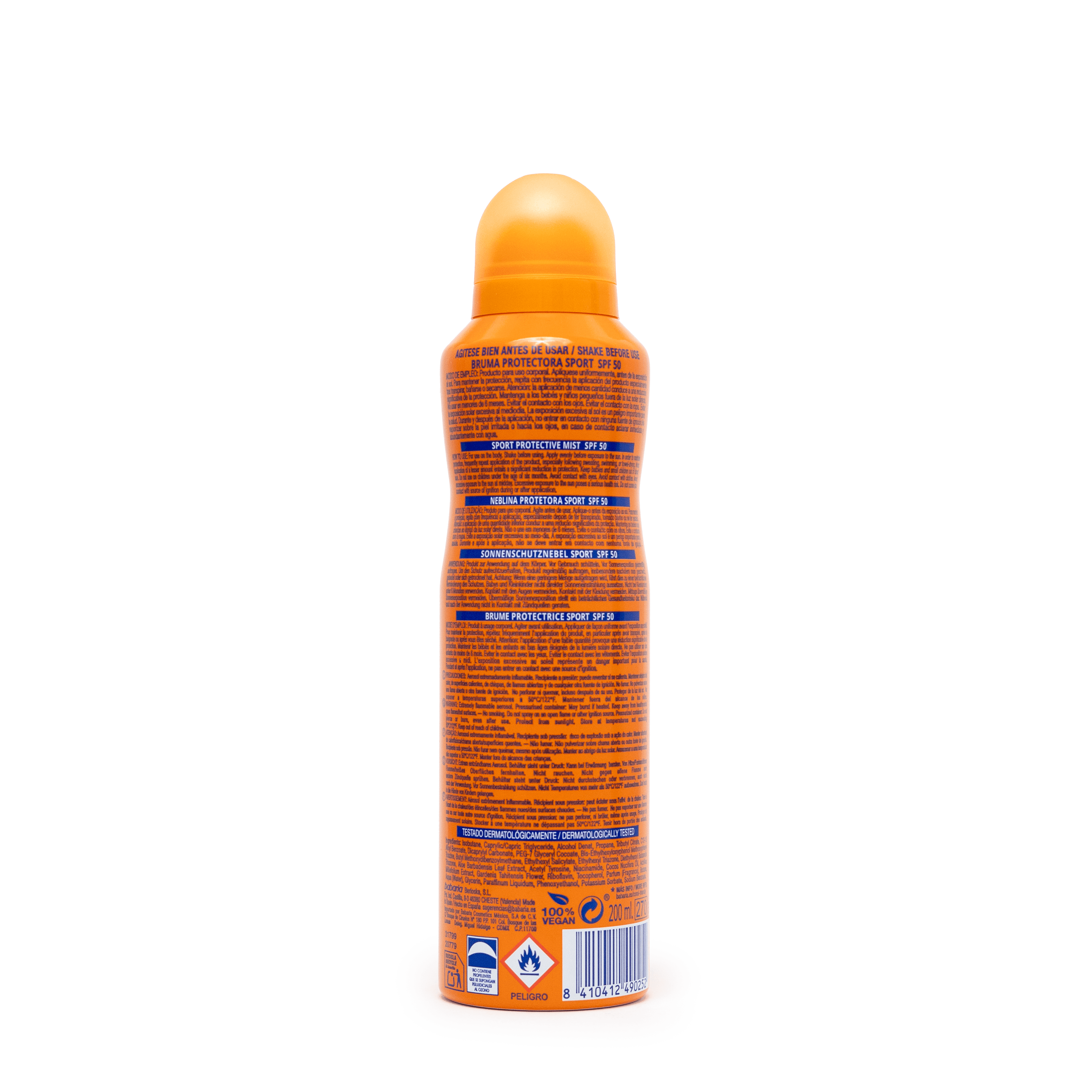 Babaria Protective Mist Sport SPF 50 - 200 ml